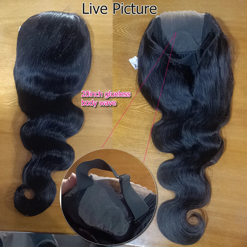 Human Hair Body Wave Wear And Go Glueless Bob Wigs 4x4 Pre Cut Lace Closure Wig Human Hair